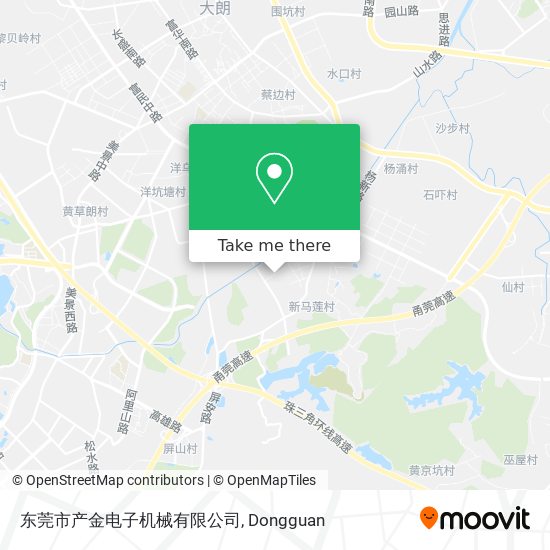 东莞市产金电子机械有限公司 map