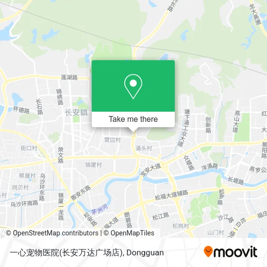 一心宠物医院(长安万达广场店) map