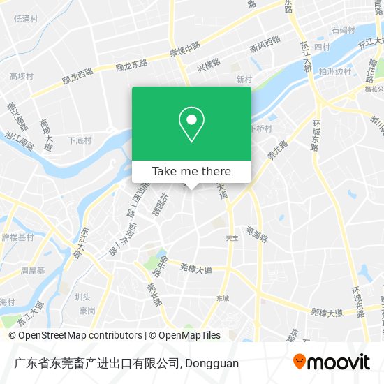 广东省东莞畜产进出口有限公司 map