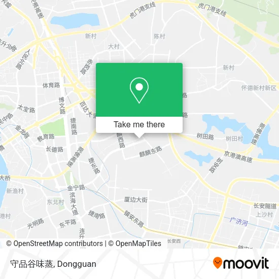 守品谷味蒸 map