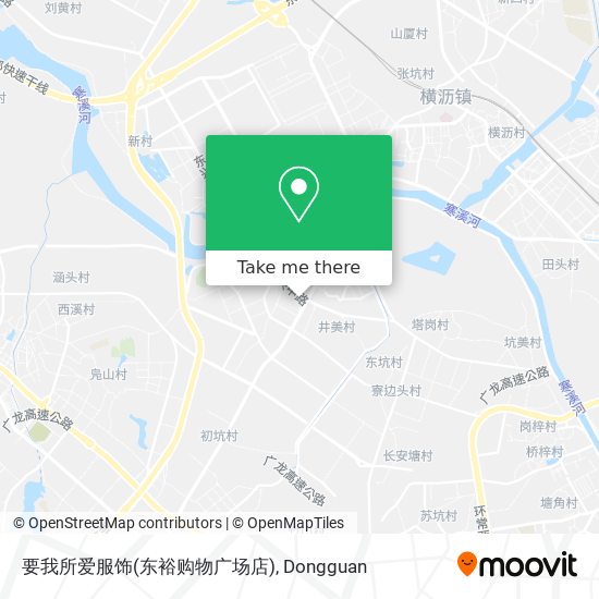 要我所爱服饰(东裕购物广场店) map