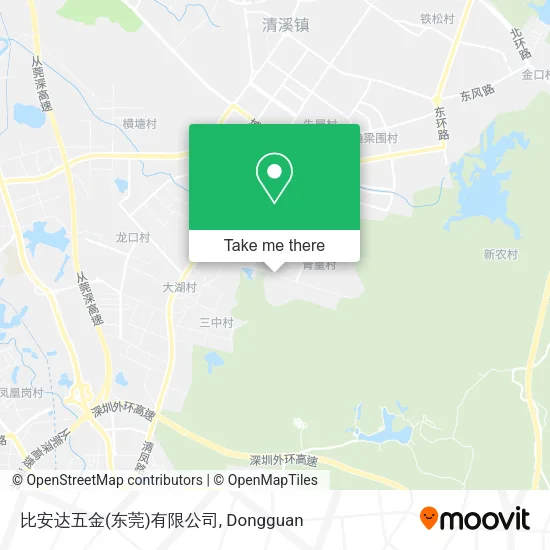 比安达五金(东莞)有限公司 map