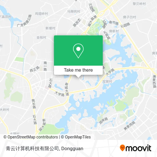 青云计算机科技有限公司 map