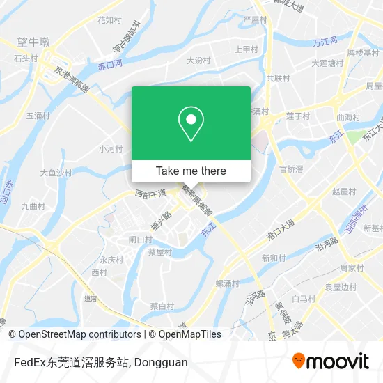 FedEx东莞道滘服务站 map