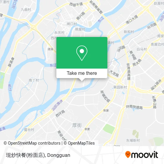 现炒快餐(粉面店) map