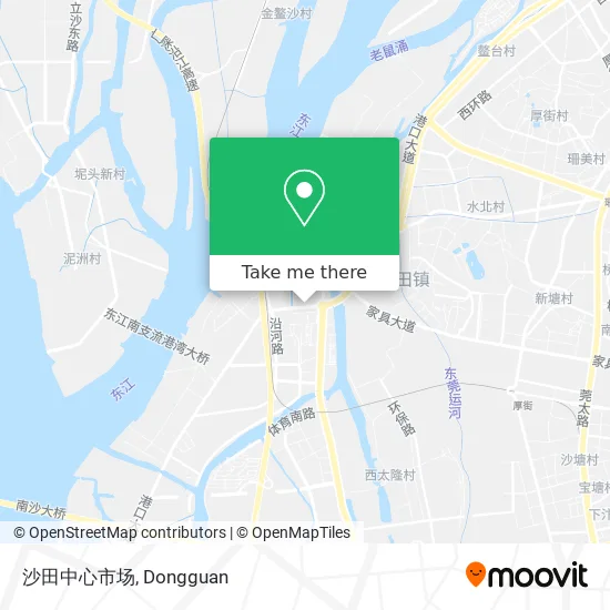 沙田中心市场 map