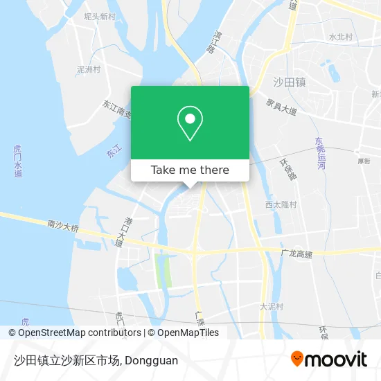 沙田镇立沙新区市场 map