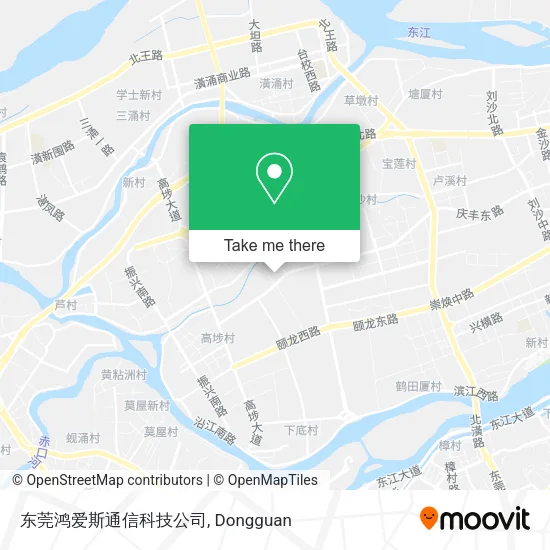 东莞鸿爱斯通信科技公司 map