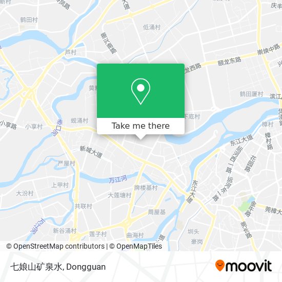 七娘山矿泉水 map