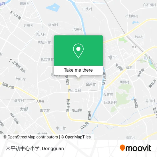 常平镇中心小学 map