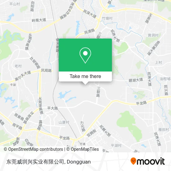 东莞威圳兴实业有限公司 map