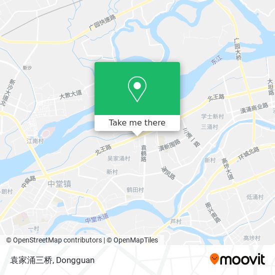 袁家涌三桥 map