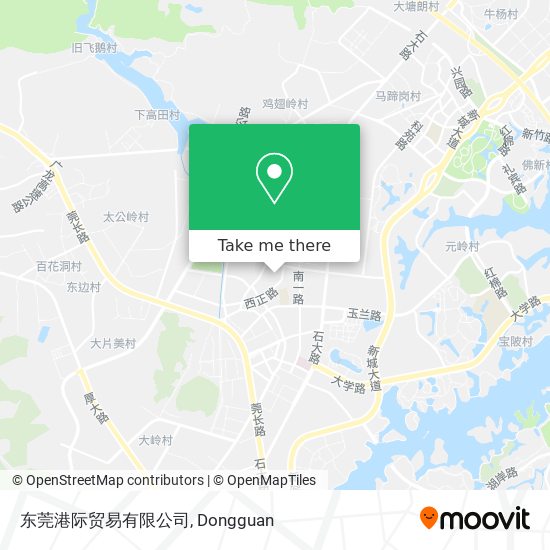 东莞港际贸易有限公司 map