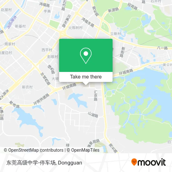 东莞高级中学-停车场 map