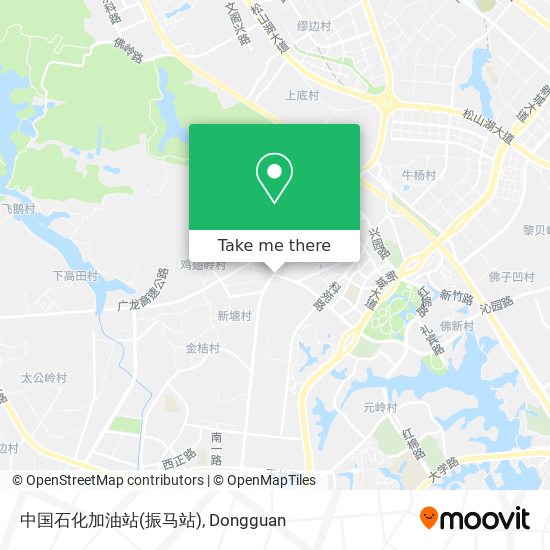中国石化加油站(振马站) map