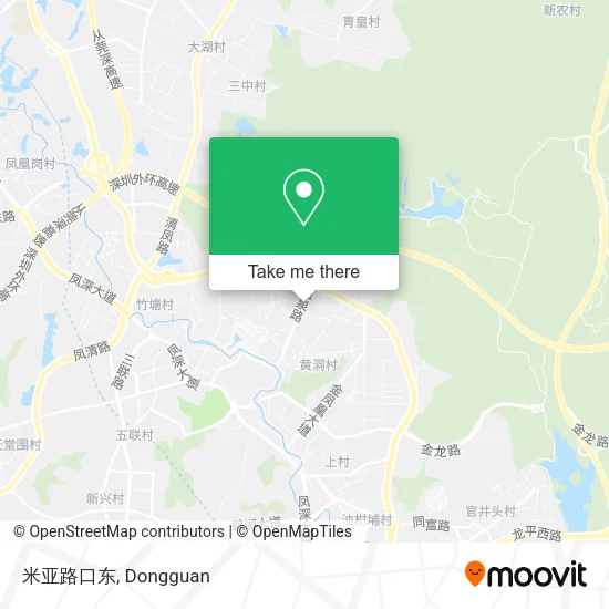 米亚路口东 map