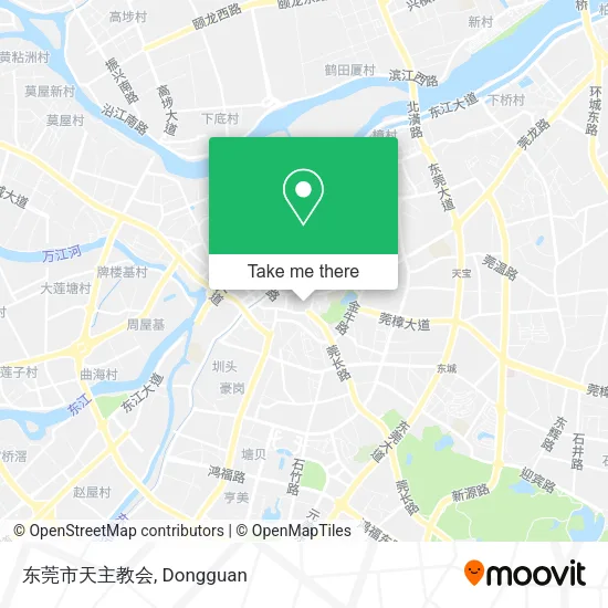 东莞市天主教会 map