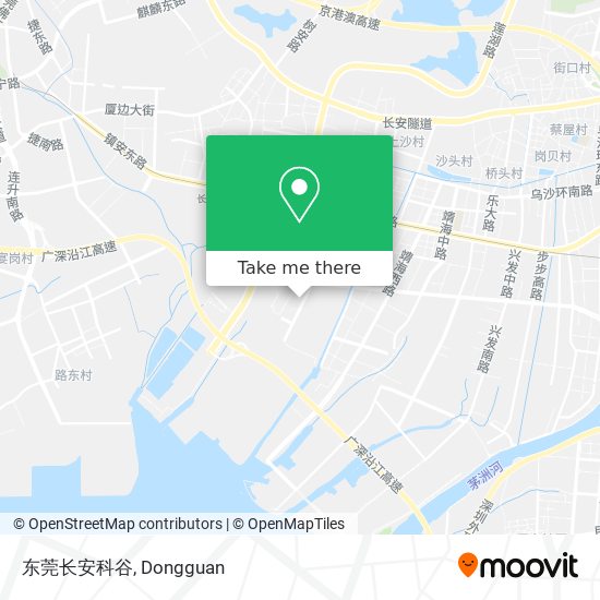 东莞长安科谷 map