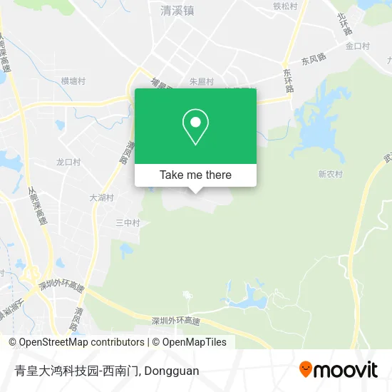 青皇大鸿科技园-西南门 map