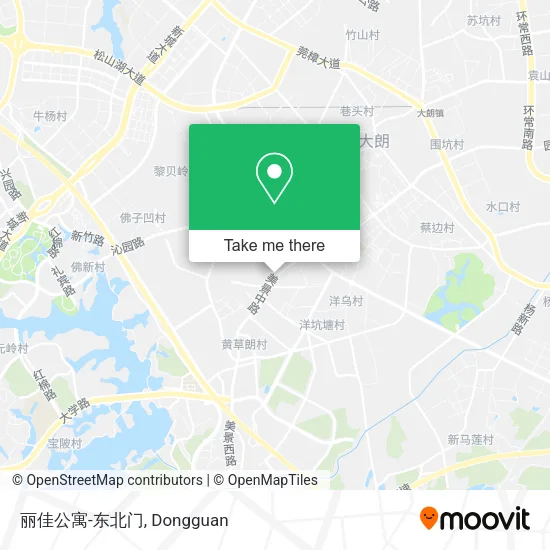 丽佳公寓-东北门 map
