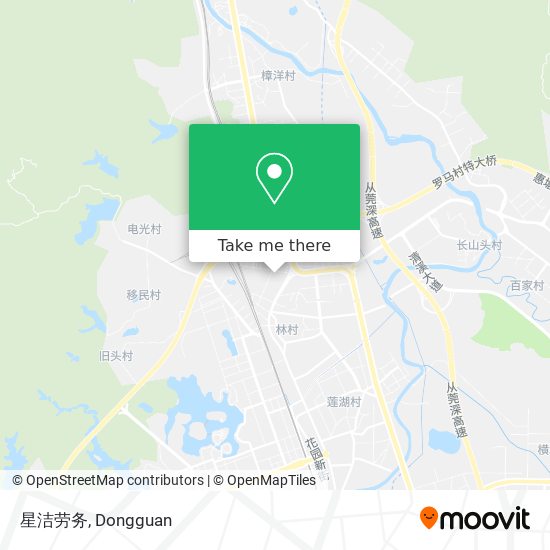 星洁劳务 map