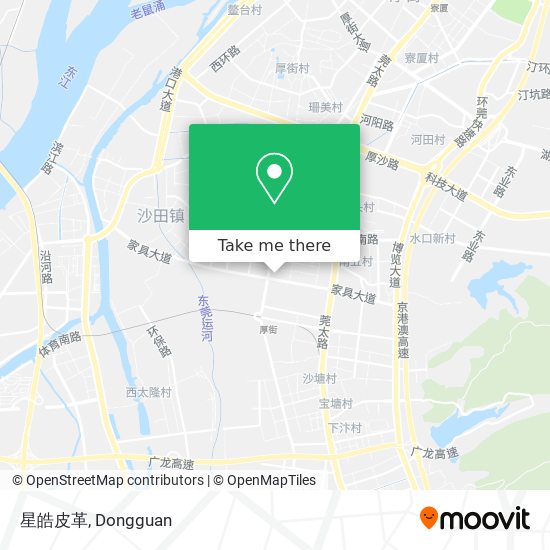 星皓皮革 map