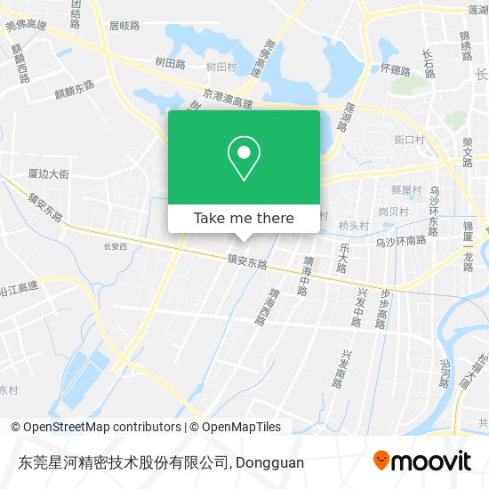 东莞星河精密技术股份有限公司 map