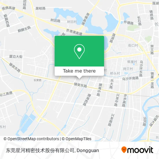 东莞星河精密技术股份有限公司 map