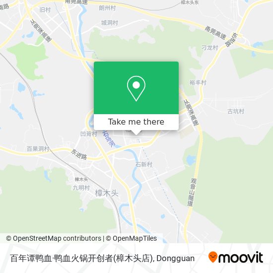 百年谭鸭血·鸭血火锅开创者(樟木头店) map