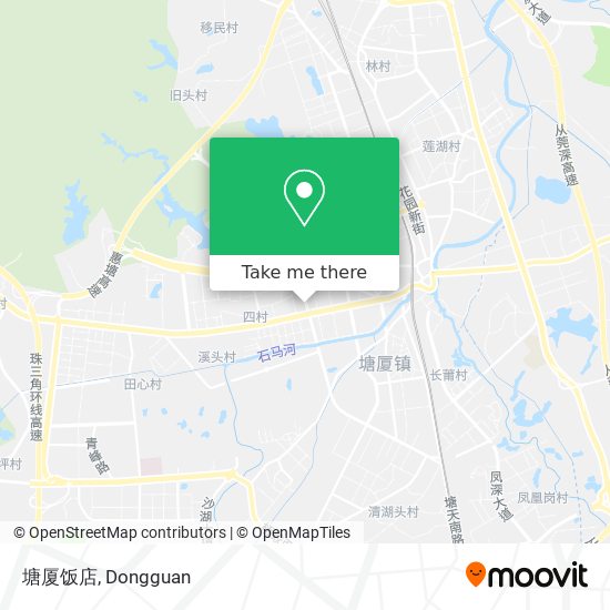 塘厦饭店 map