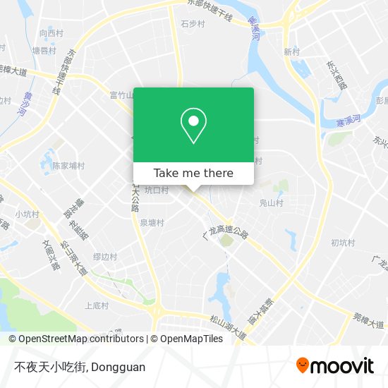不夜天小吃街 map