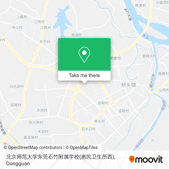 北京师范大学东莞石竹附属学校(惠民卫生所西) map