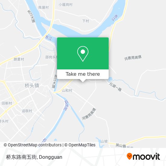 桥东路南五街 map