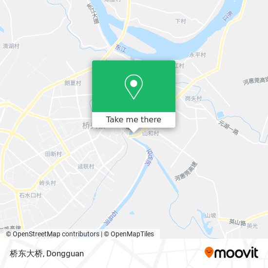 桥东大桥 map