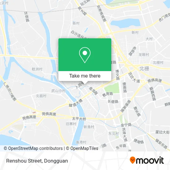 Renshou Street map
