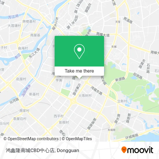 鸿鑫隆南城CBD中心店 map