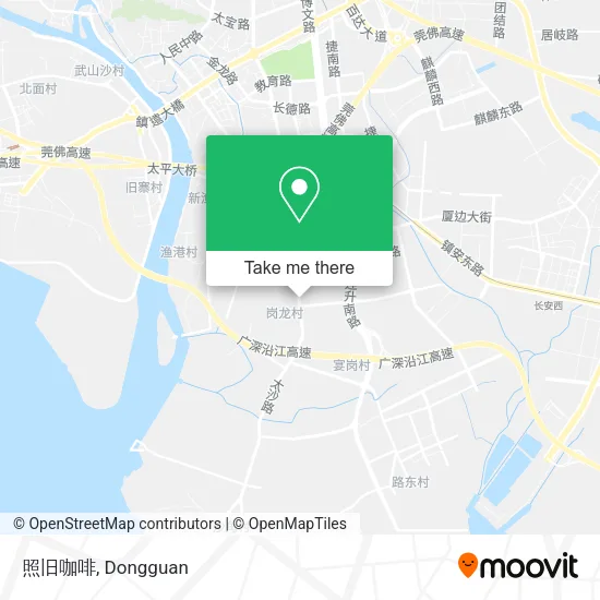 照旧咖啡 map