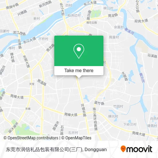 东莞市润信礼品包装有限公司(三厂) map