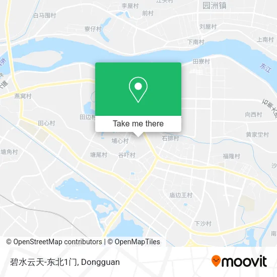 碧水云天-东北1门 map