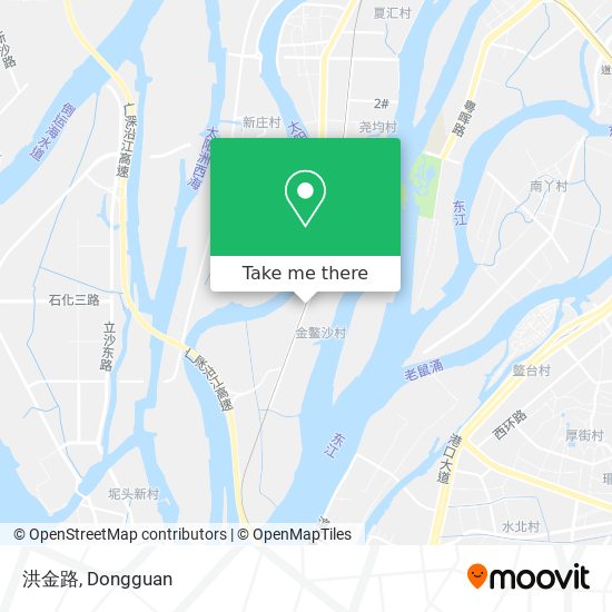 洪金路 map
