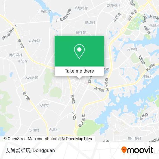 艾尚蛋糕店 map