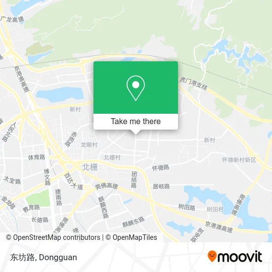 东坊路 map