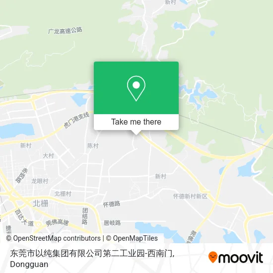 东莞市以纯集团有限公司第二工业园-西南门 map