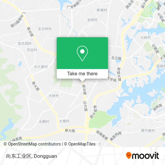 向东工业区 map