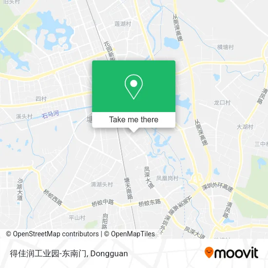 得佳润工业园-东南门 map