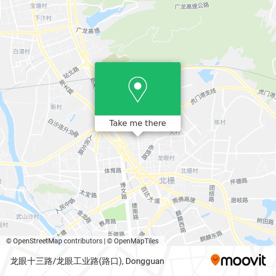 龙眼十三路/龙眼工业路(路口) map