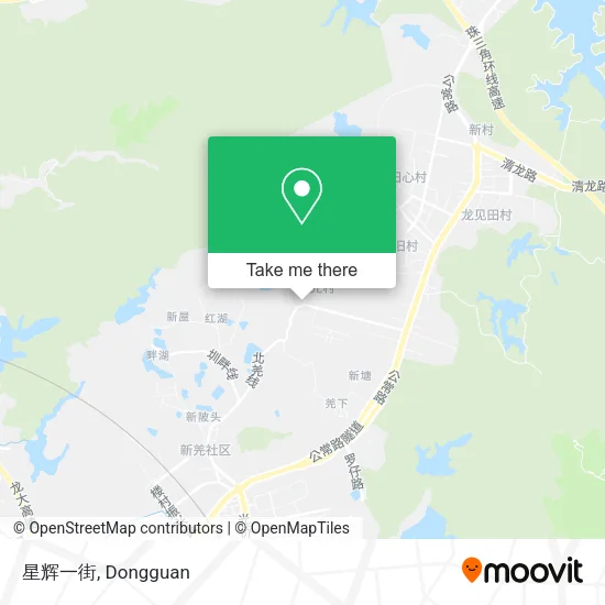 星辉一街 map