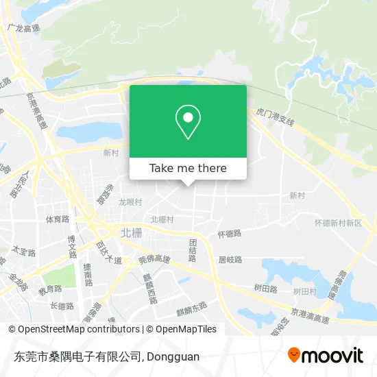 东莞市桑隅电子有限公司 map