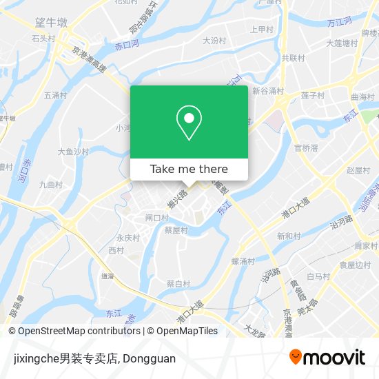 jixingche男装专卖店 map