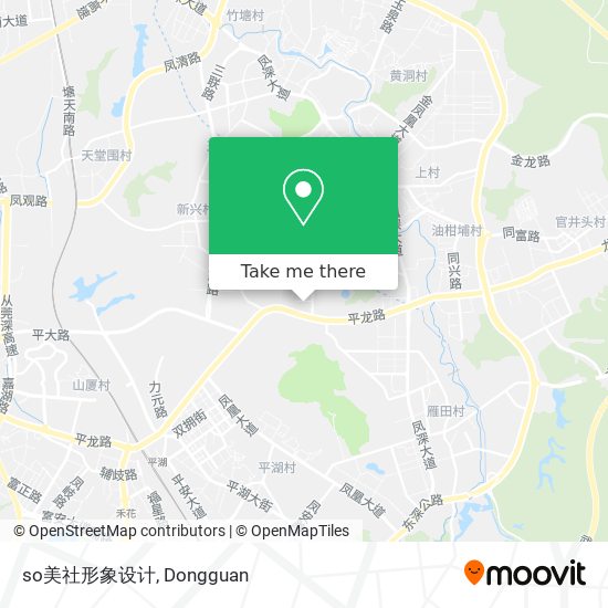 so美社形象设计 map